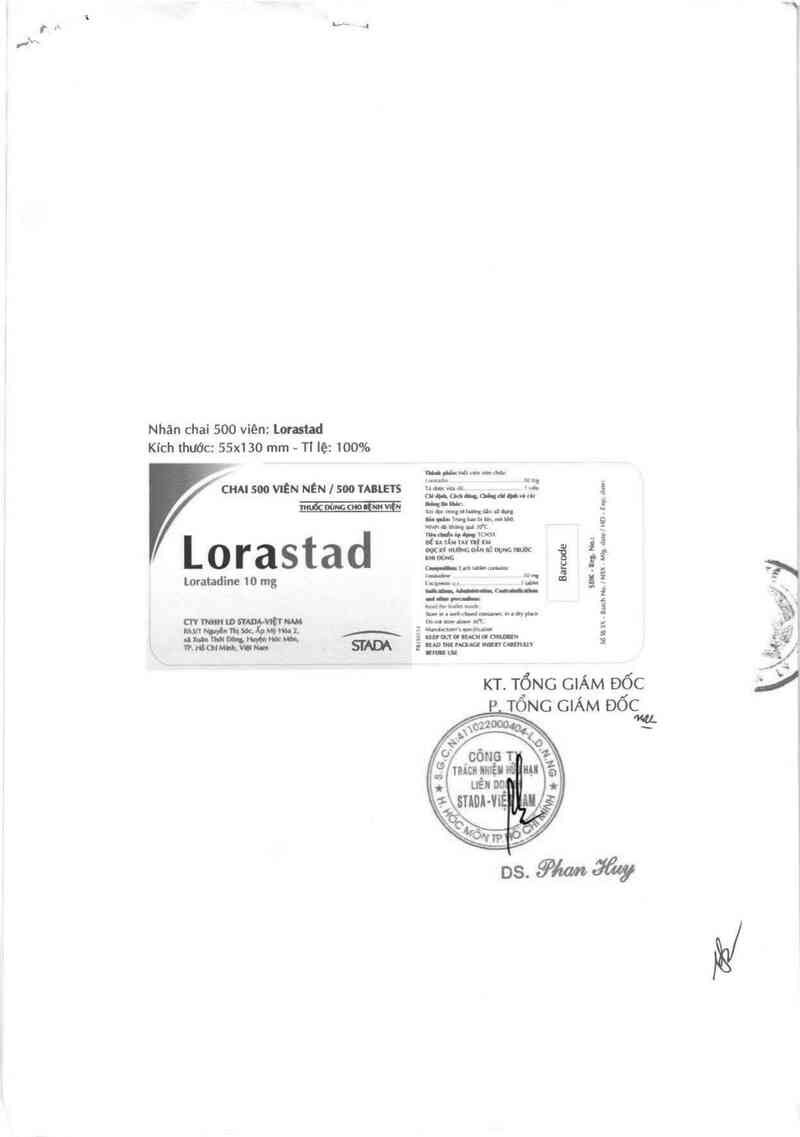 thông tin, cách dùng, giá thuốc Lorastad - ảnh 2