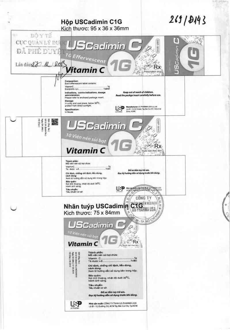 thông tin, cách dùng, giá thuốc Uscadimin C 1g - ảnh 0