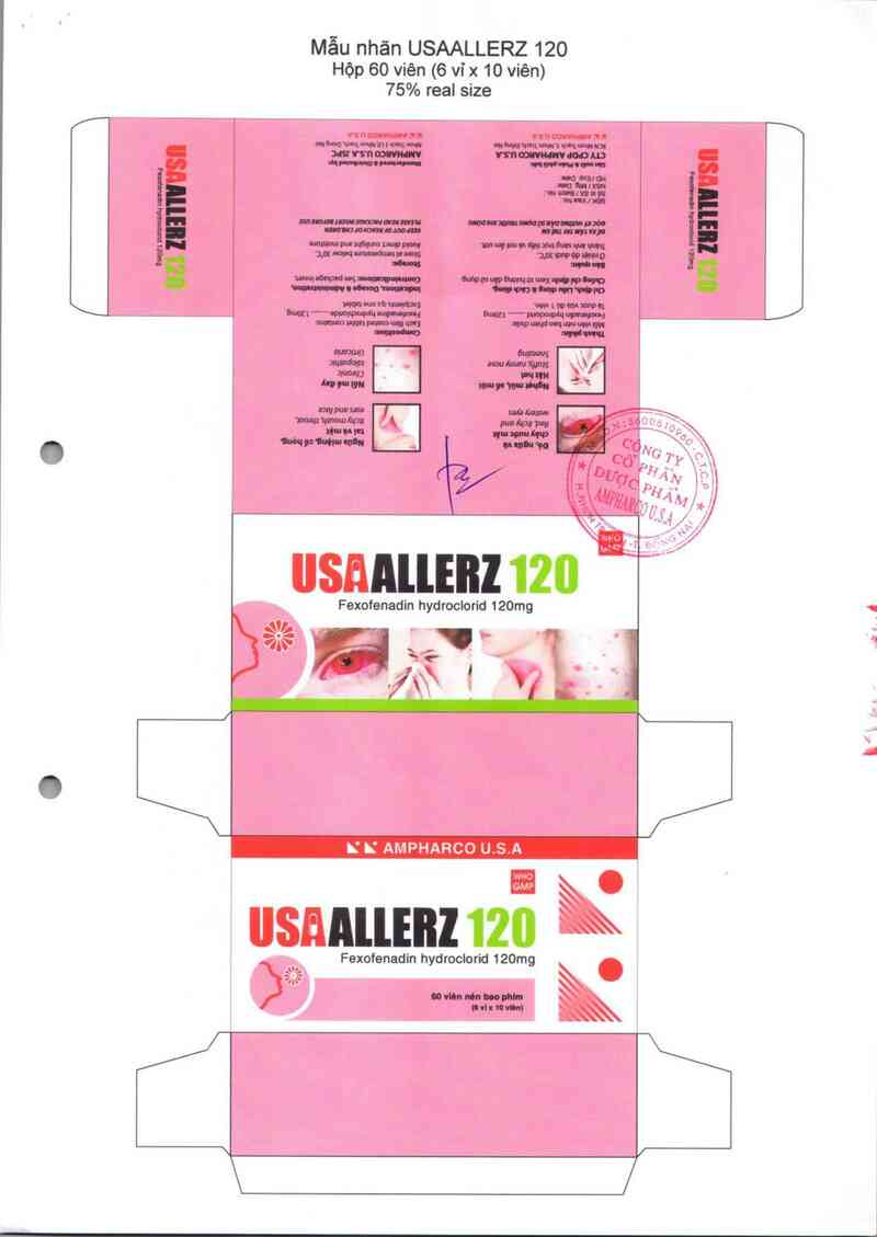 thông tin, cách dùng, giá thuốc Usaallerz 120 - ảnh 2