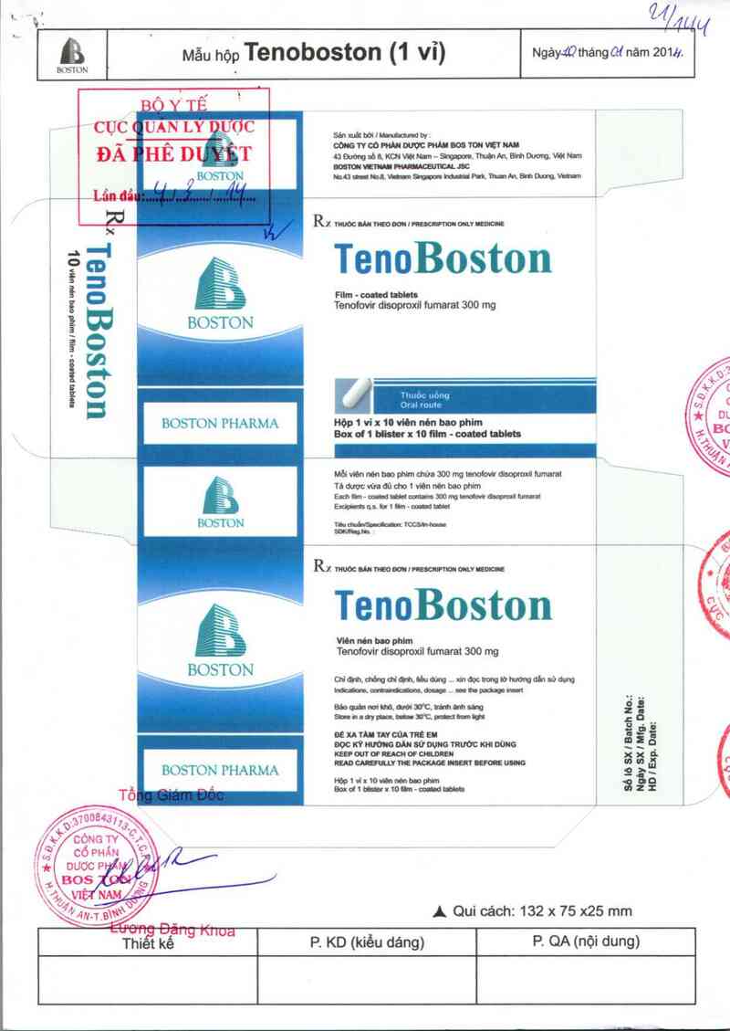 thông tin, cách dùng, giá thuốc Tenoboston - ảnh 0