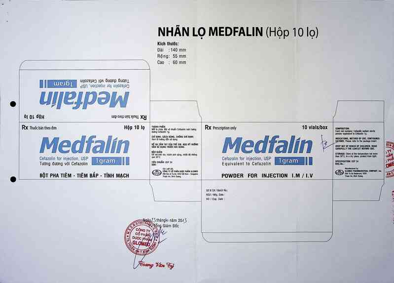 thông tin, cách dùng, giá thuốc Medfalin - ảnh 2