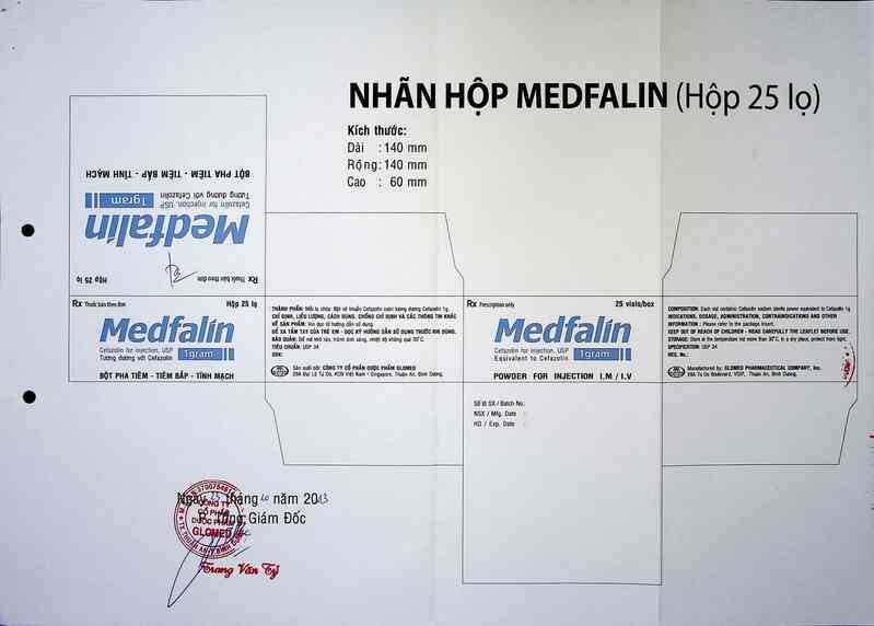 thông tin, cách dùng, giá thuốc Medfalin - ảnh 3