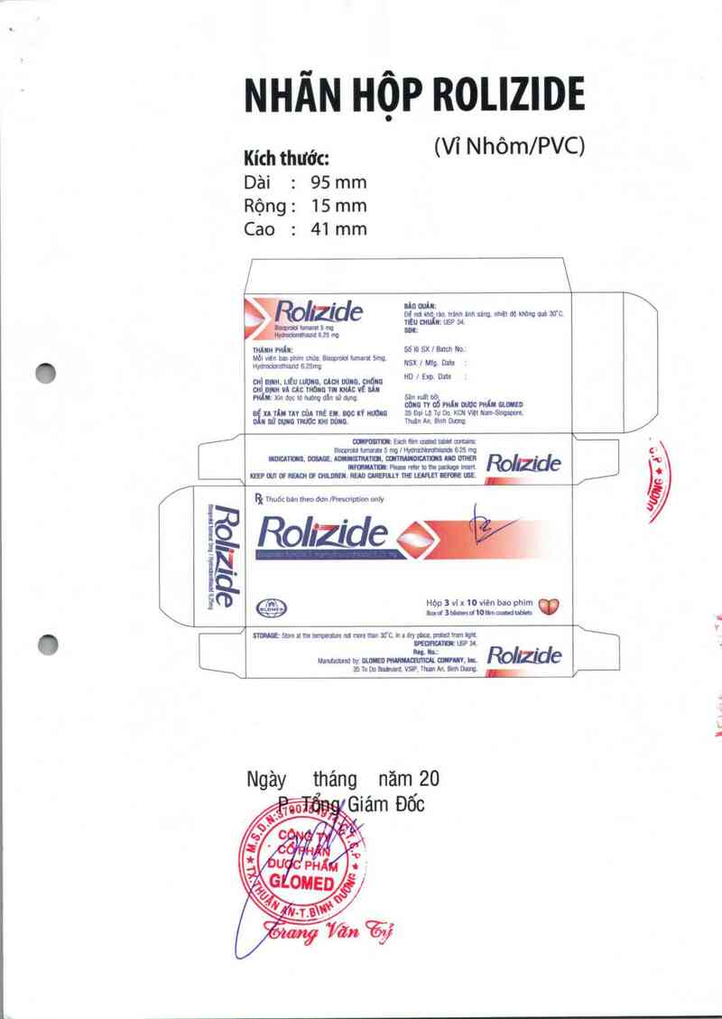 thông tin, cách dùng, giá thuốc Rolizide - ảnh 3