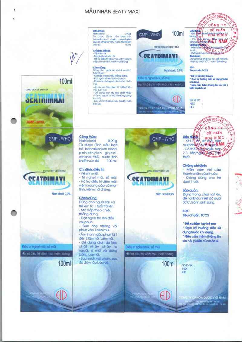 thông tin, cách dùng, giá thuốc Seatrimaxi - ảnh 1