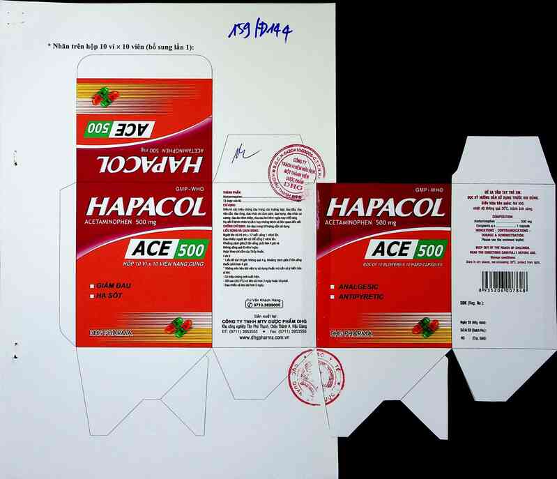 thông tin, cách dùng, giá thuốc Hapacol Ace 500 - ảnh 1