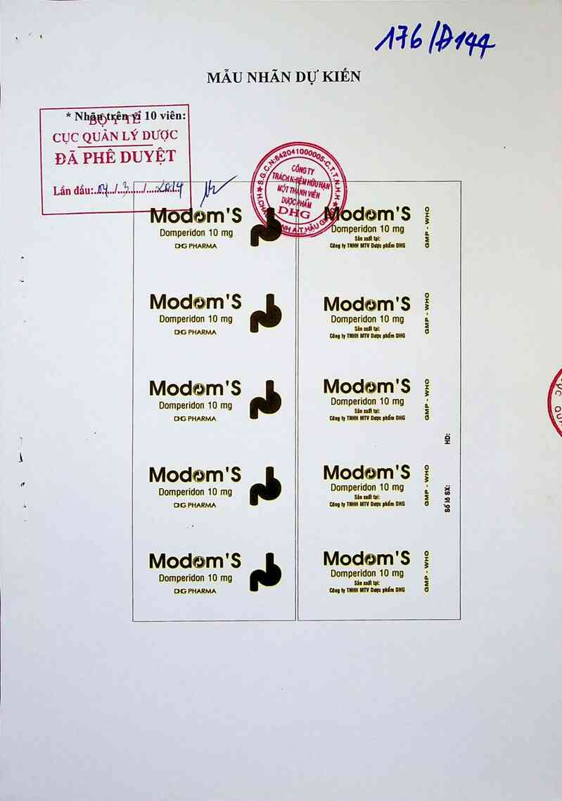 thông tin, cách dùng, giá thuốc Modom`s - ảnh 0