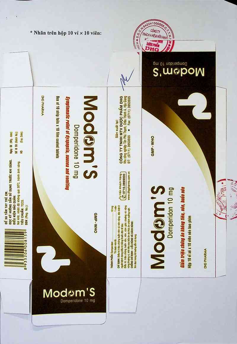 thông tin, cách dùng, giá thuốc Modom`s - ảnh 1