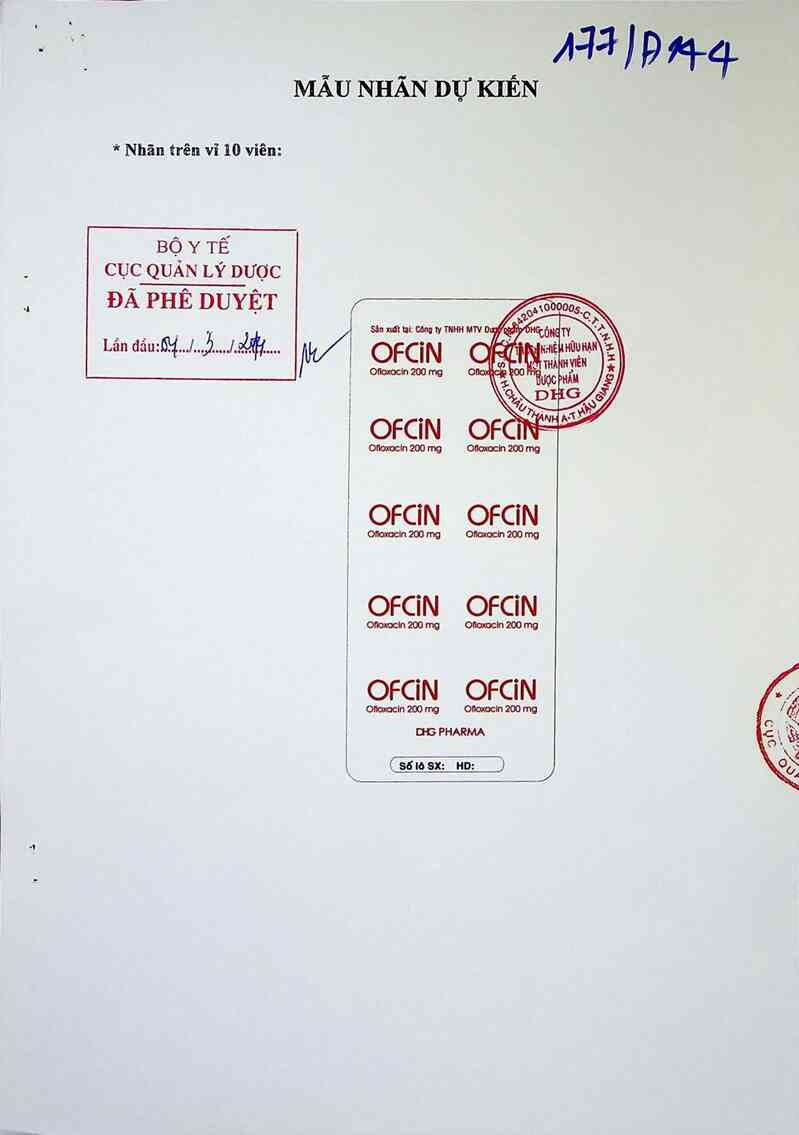 thông tin, cách dùng, giá thuốc Ofcin - ảnh 0