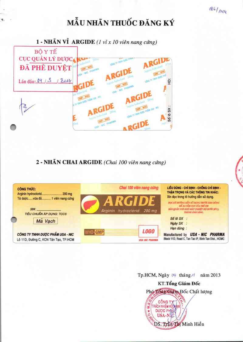 thông tin, cách dùng, giá thuốc Argide - ảnh 0