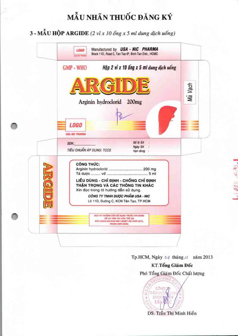 thông tin, cách dùng, giá thuốc Argide - ảnh 2