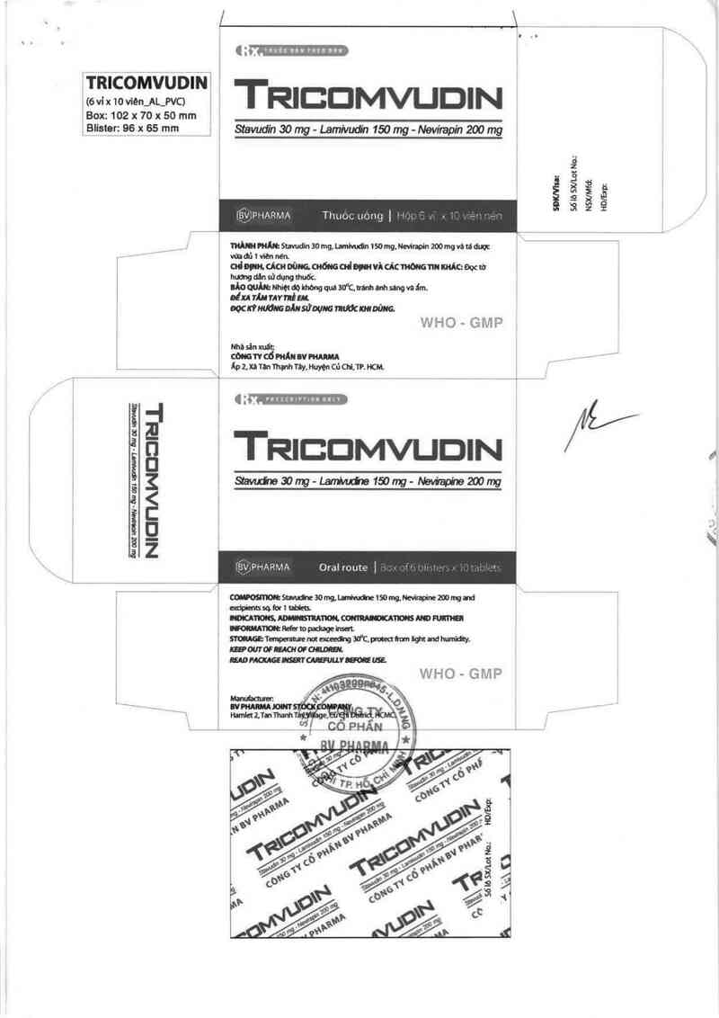 thông tin, cách dùng, giá thuốc Tricomvudin - ảnh 1
