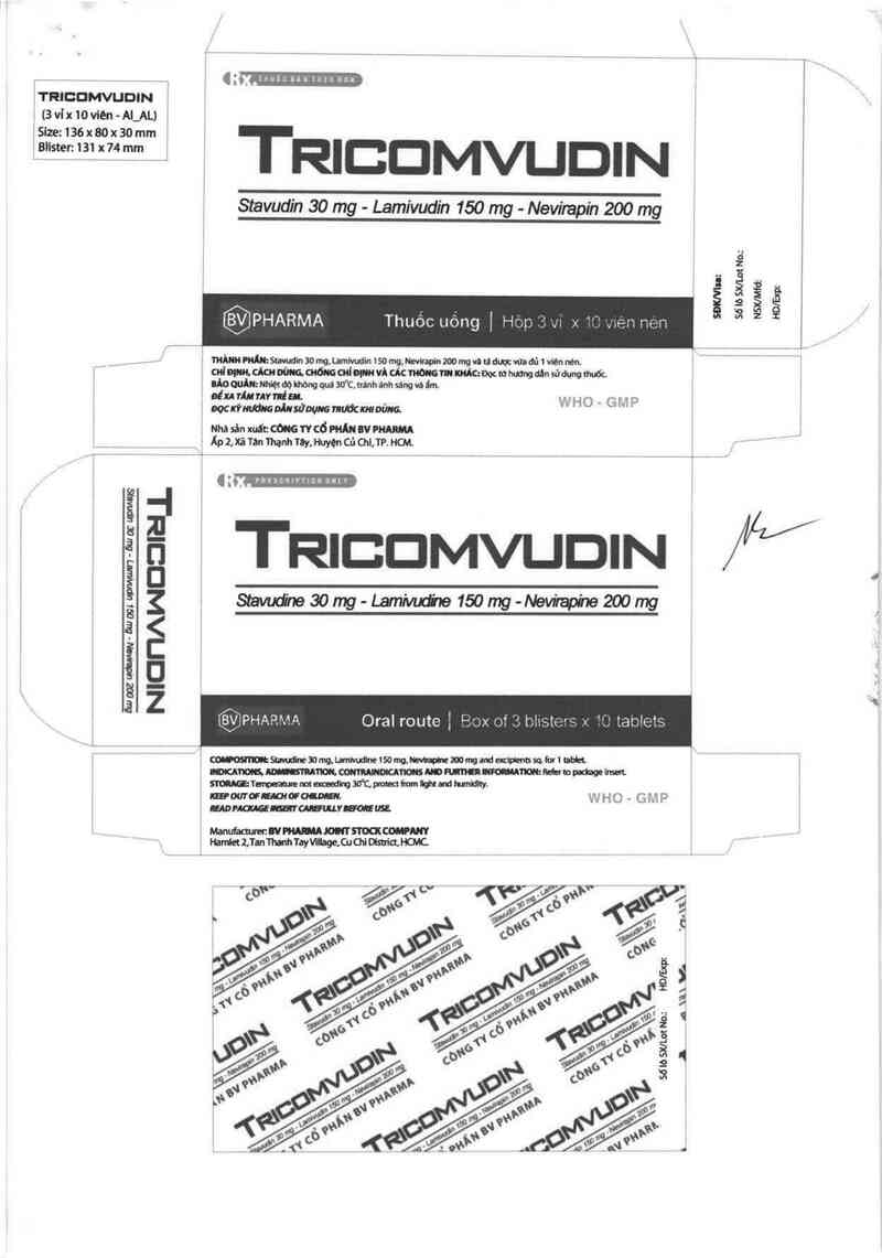 thông tin, cách dùng, giá thuốc Tricomvudin - ảnh 2