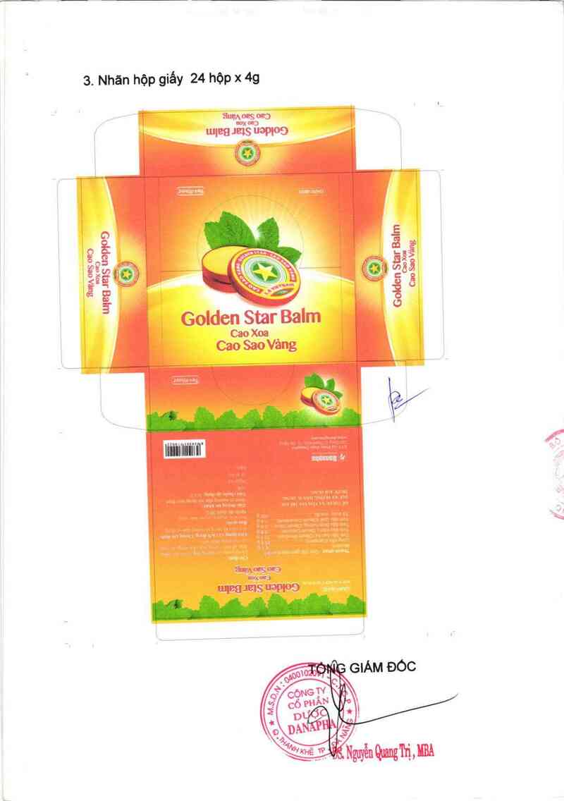 thông tin, cách dùng, giá thuốc Cao sao vàng - ảnh 1