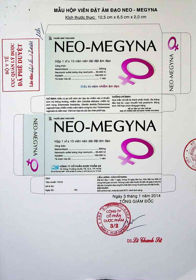 thông tin, cách dùng, giá thuốc Neo - Megyna - ảnh 0