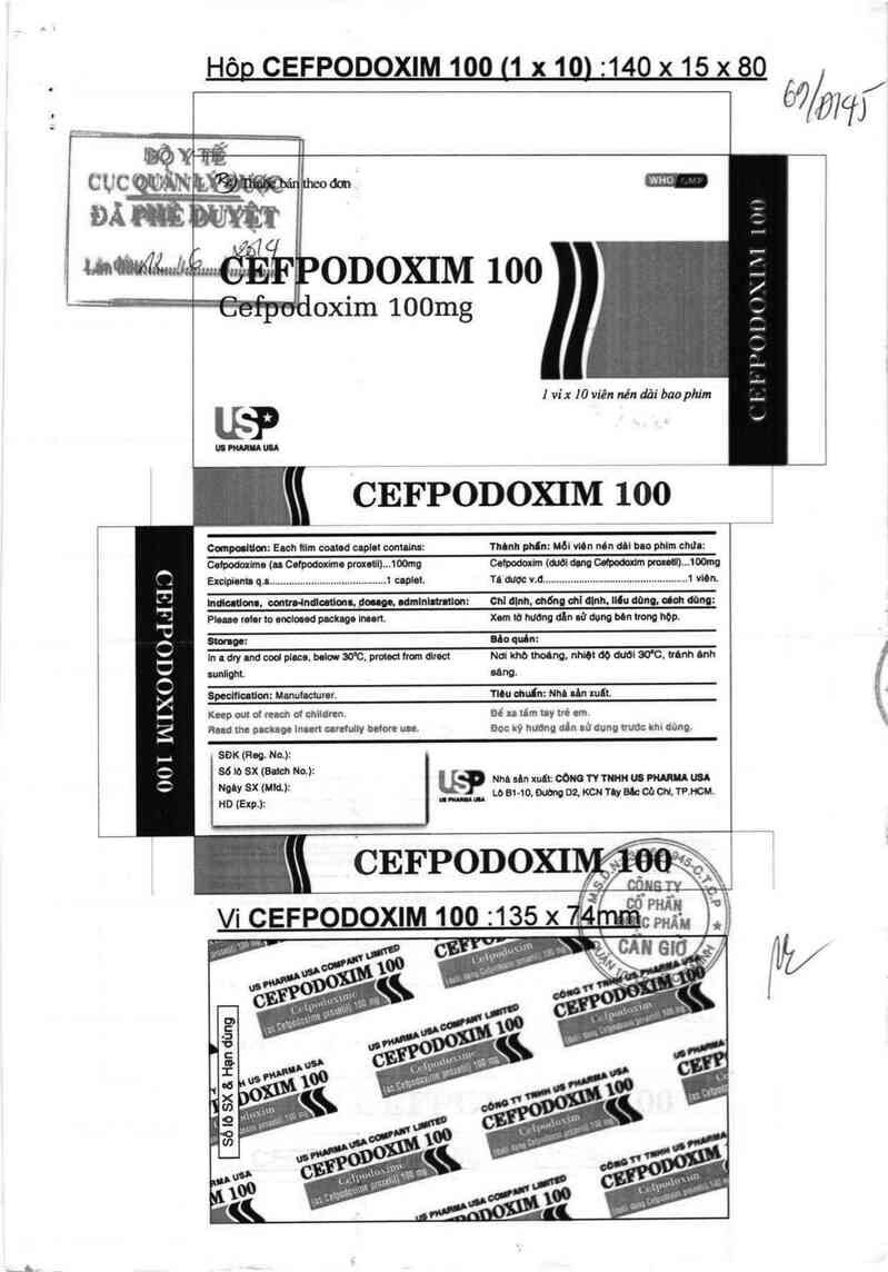 thông tin, cách dùng, giá thuốc Cefpodoxim 100 - ảnh 0