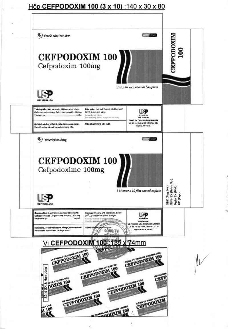 thông tin, cách dùng, giá thuốc Cefpodoxim 100 - ảnh 2