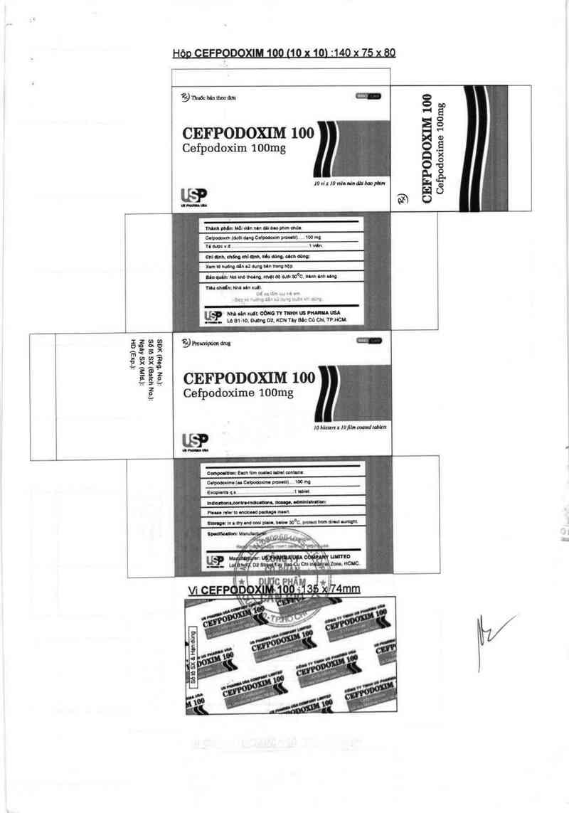 thông tin, cách dùng, giá thuốc Cefpodoxim 100 - ảnh 3