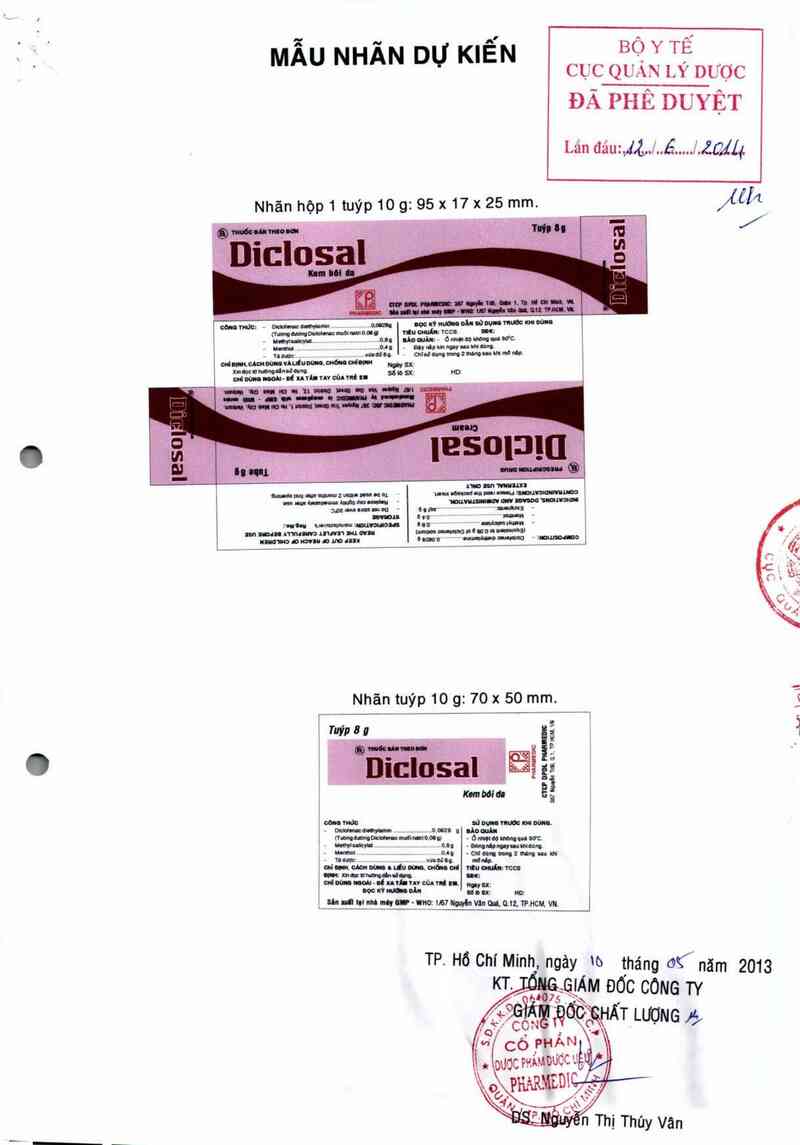 thông tin, cách dùng, giá thuốc Diclosal - ảnh 0