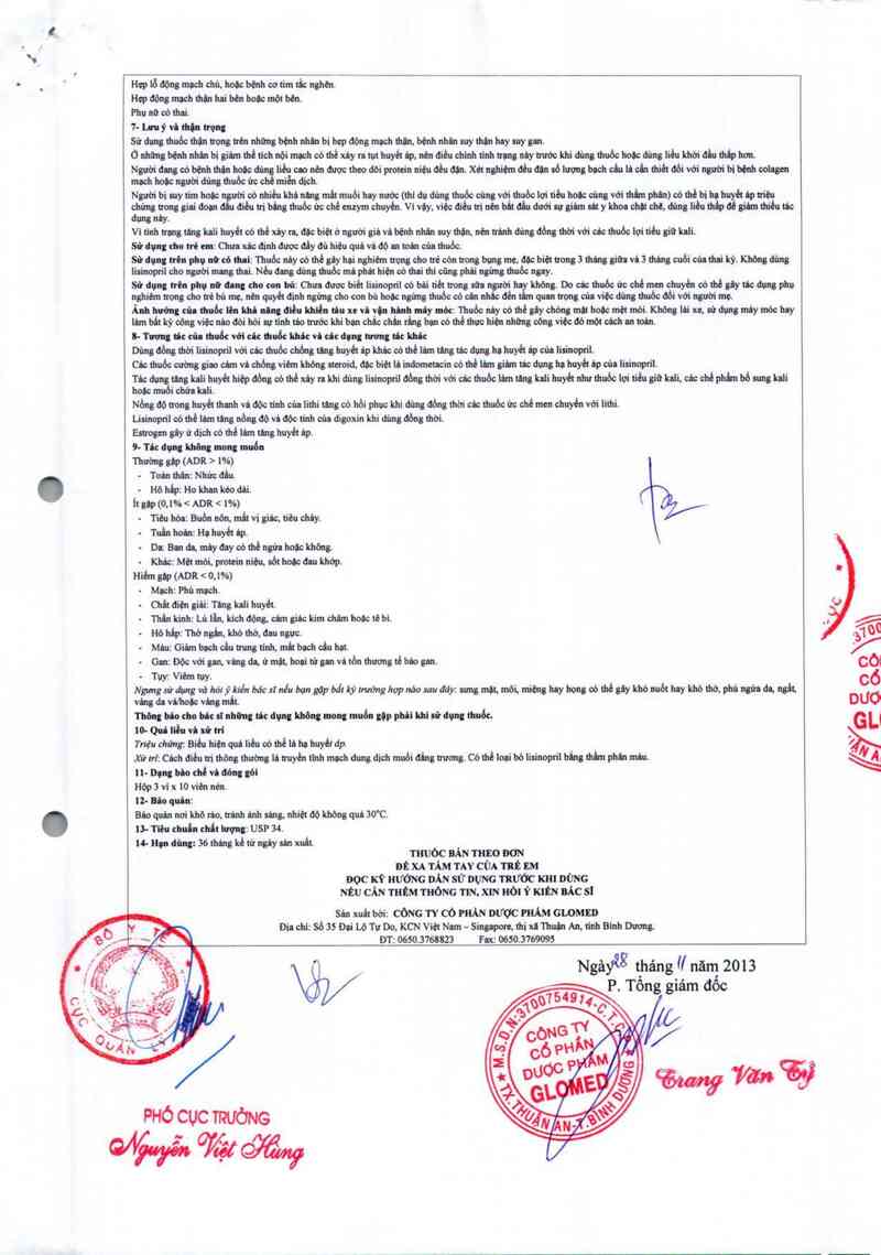 thông tin, cách dùng, giá thuốc Cavired 2.5 - ảnh 5