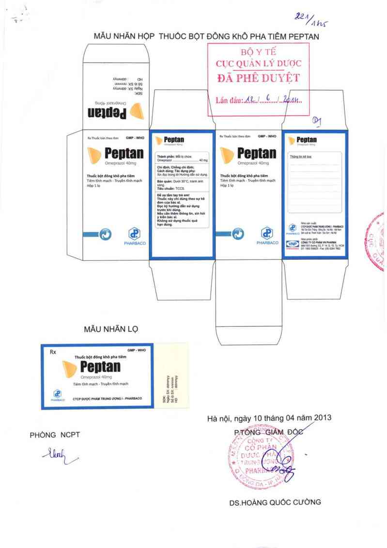 thông tin, cách dùng, giá thuốc Peptan - ảnh 0