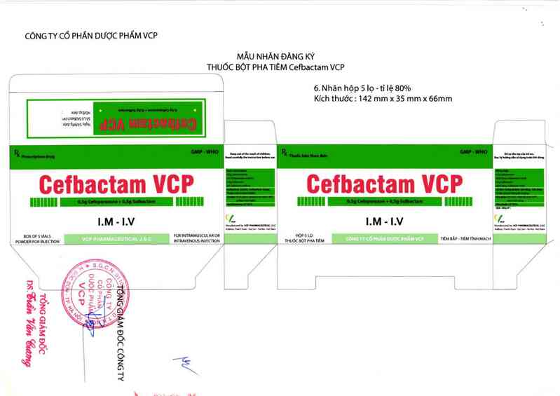 thông tin, cách dùng, giá thuốc Cefbactam VCP - ảnh 4