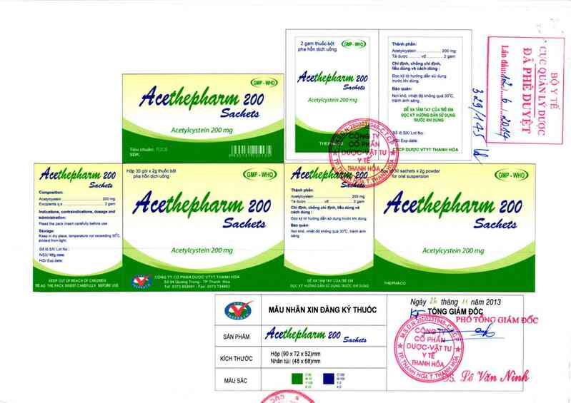 thông tin, cách dùng, giá thuốc Acethepharm - ảnh 0