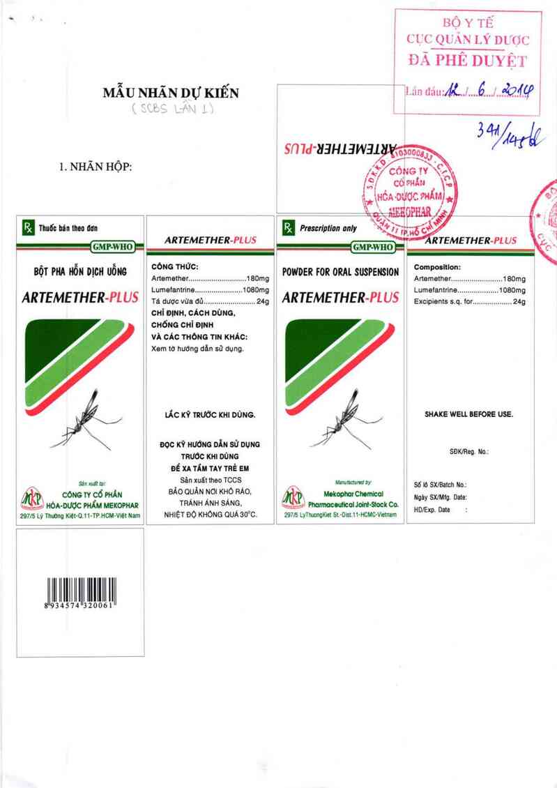 thông tin, cách dùng, giá thuốc Artemether-Plus - ảnh 0