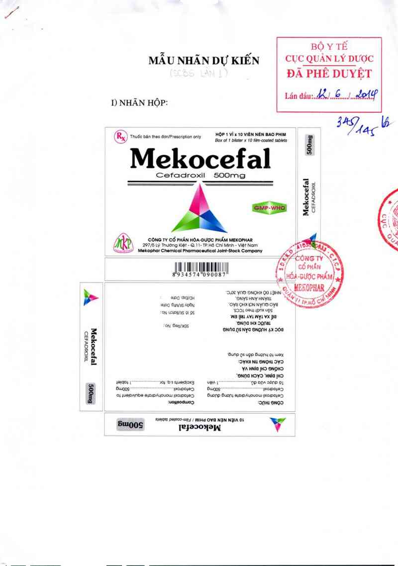 thông tin, cách dùng, giá thuốc Mekocefal - ảnh 0