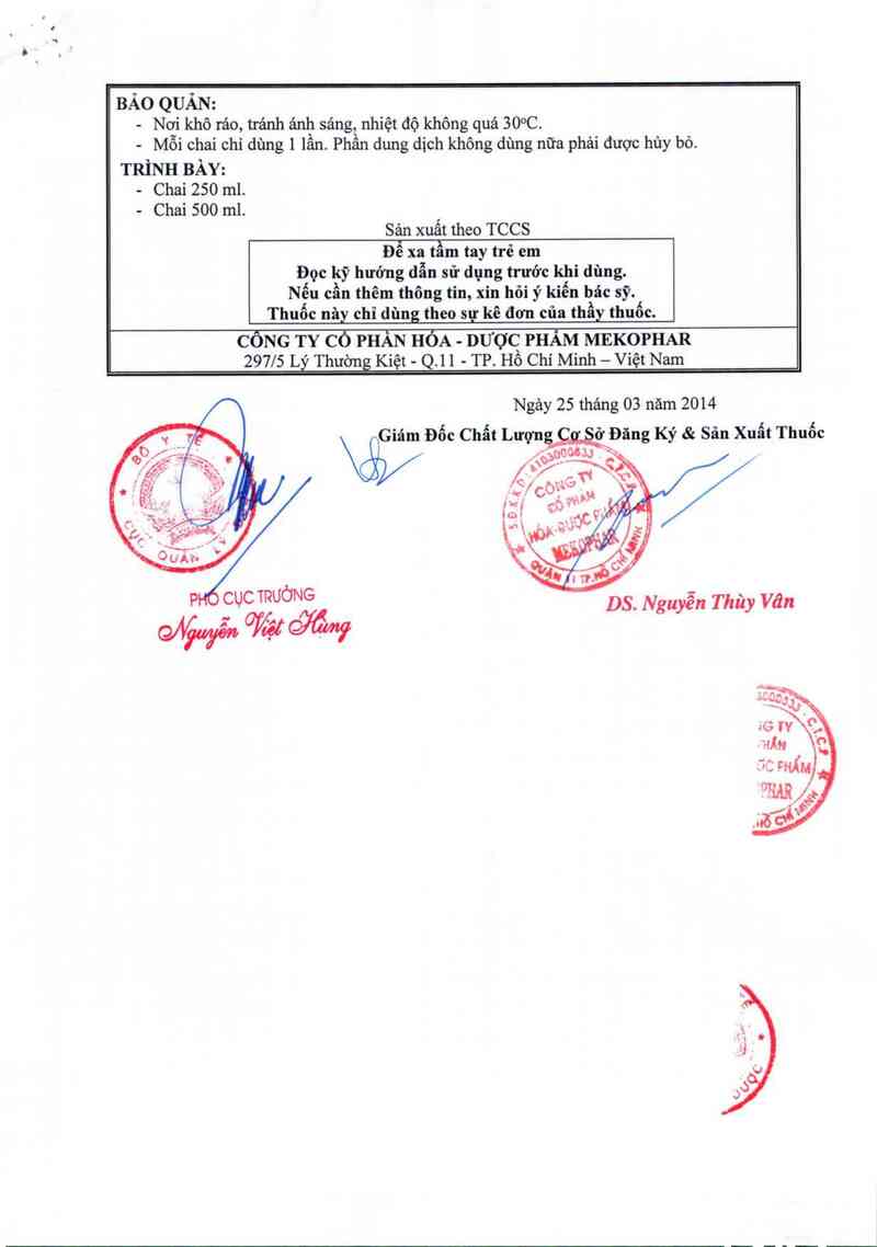 thông tin, cách dùng, giá thuốc Sodium chloride 0,9% & dextrose 5% - ảnh 2