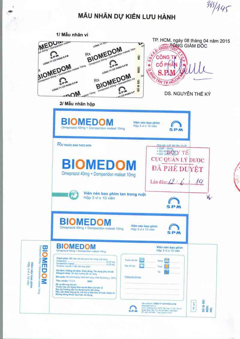 thông tin, cách dùng, giá thuốc Biomedom - ảnh 0