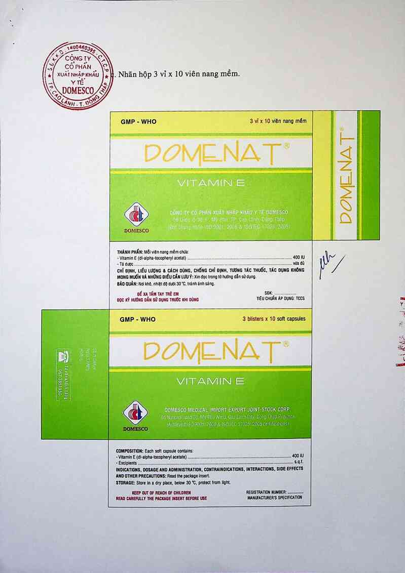 thông tin, cách dùng, giá thuốc Domenat - ảnh 3