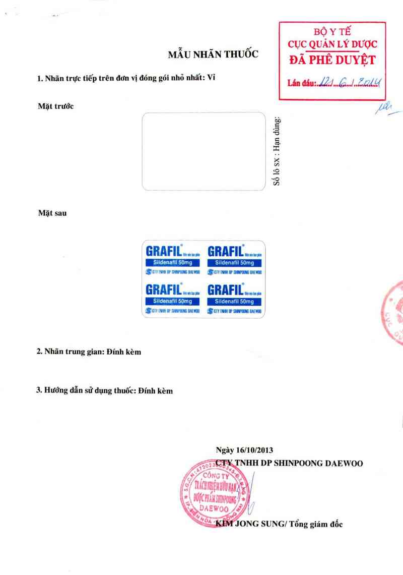 thông tin, cách dùng, giá thuốc Grafil - ảnh 0