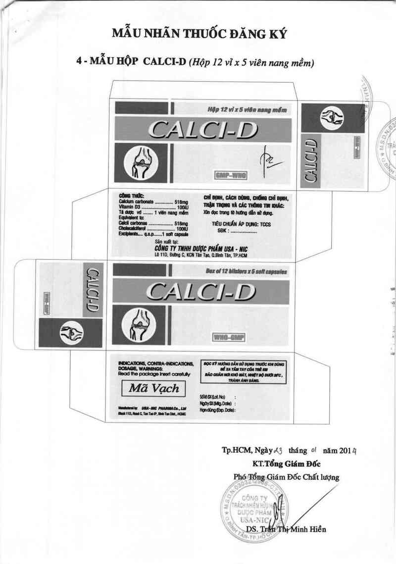 thông tin, cách dùng, giá thuốc Calci - D - ảnh 3