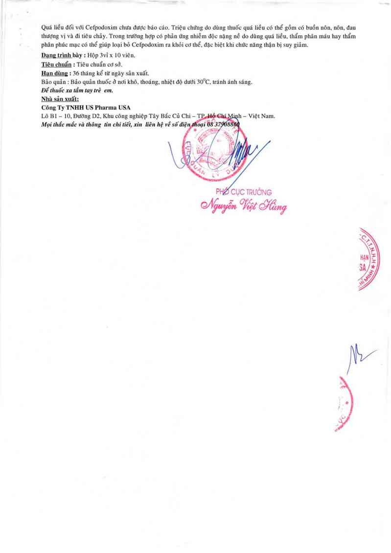 thông tin, cách dùng, giá thuốc Doximpak 100 cap - ảnh 3