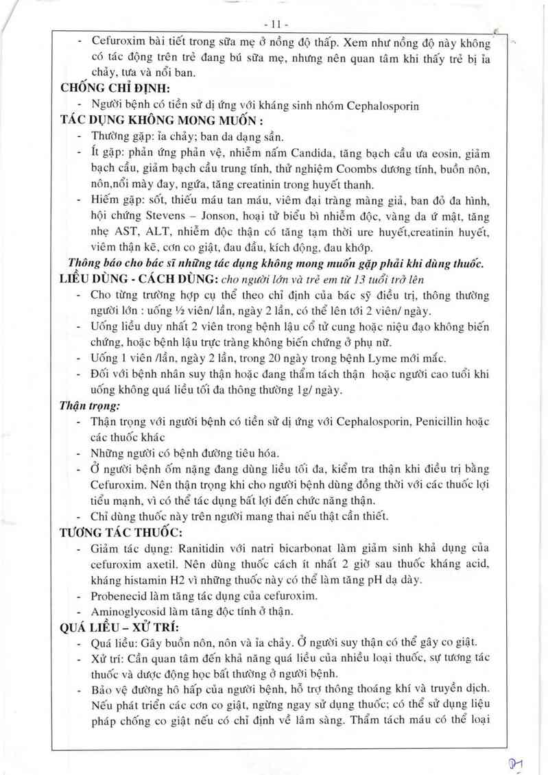 thông tin, cách dùng, giá thuốc Zincap 500 - ảnh 5