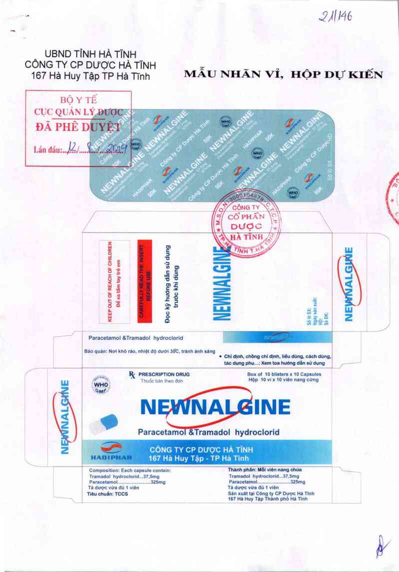 thông tin, cách dùng, giá thuốc Newnalgine - ảnh 0