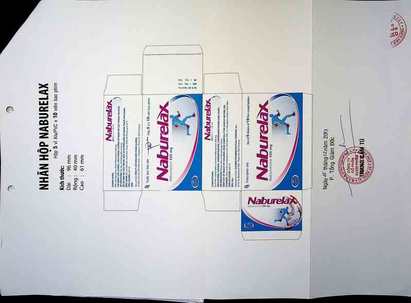 thông tin, cách dùng, giá thuốc Naburelax - ảnh 2