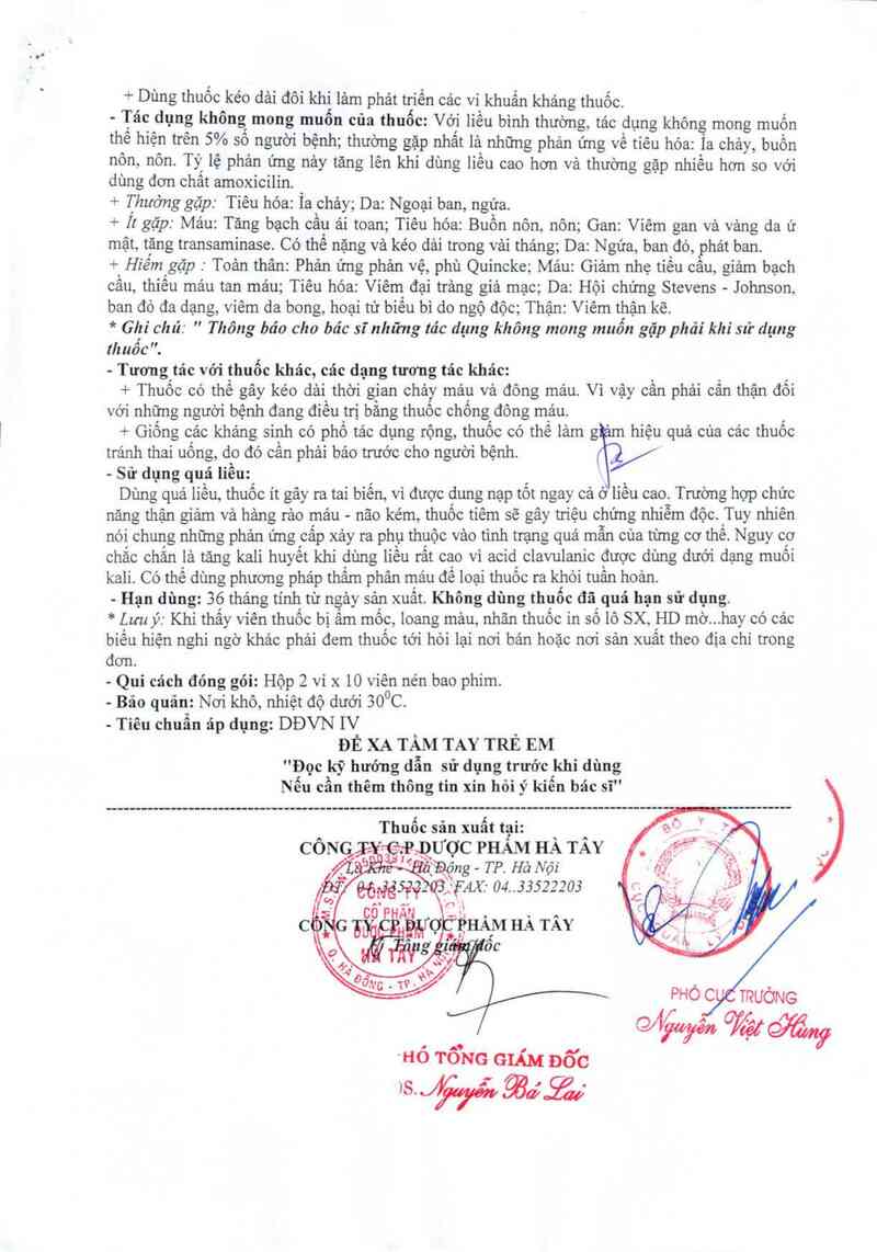 thông tin, cách dùng, giá thuốc Aukamox 625 - ảnh 3