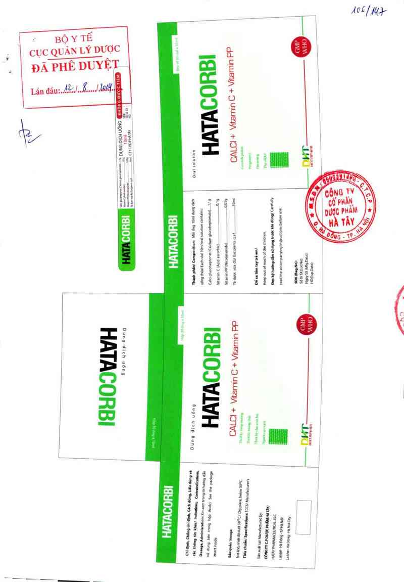 thông tin, cách dùng, giá thuốc Hatacorbi - ảnh 0