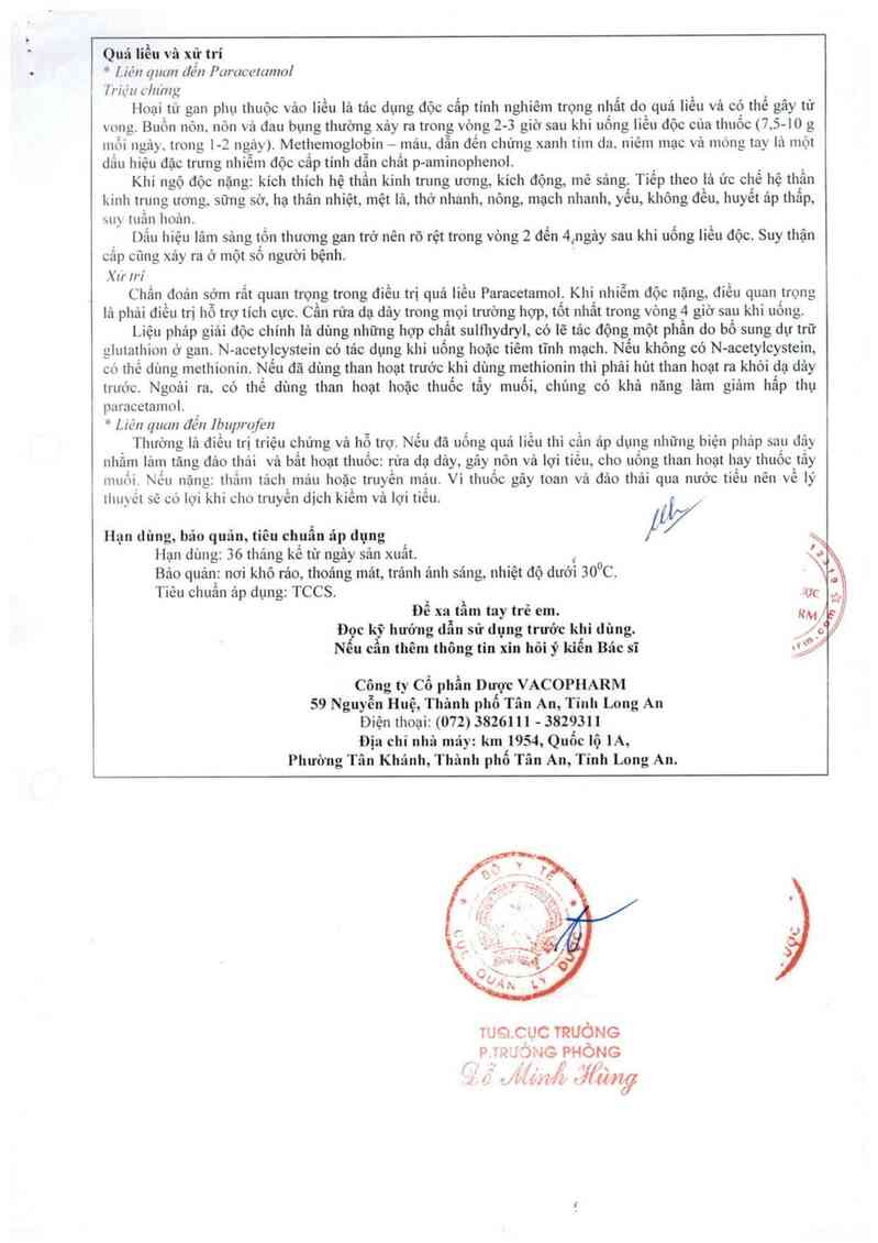 thông tin, cách dùng, giá thuốc Fencedol - ảnh 10