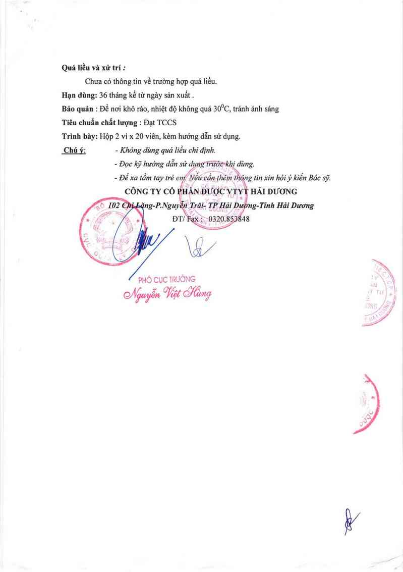thông tin, cách dùng, giá thuốc Eurganic - ảnh 2