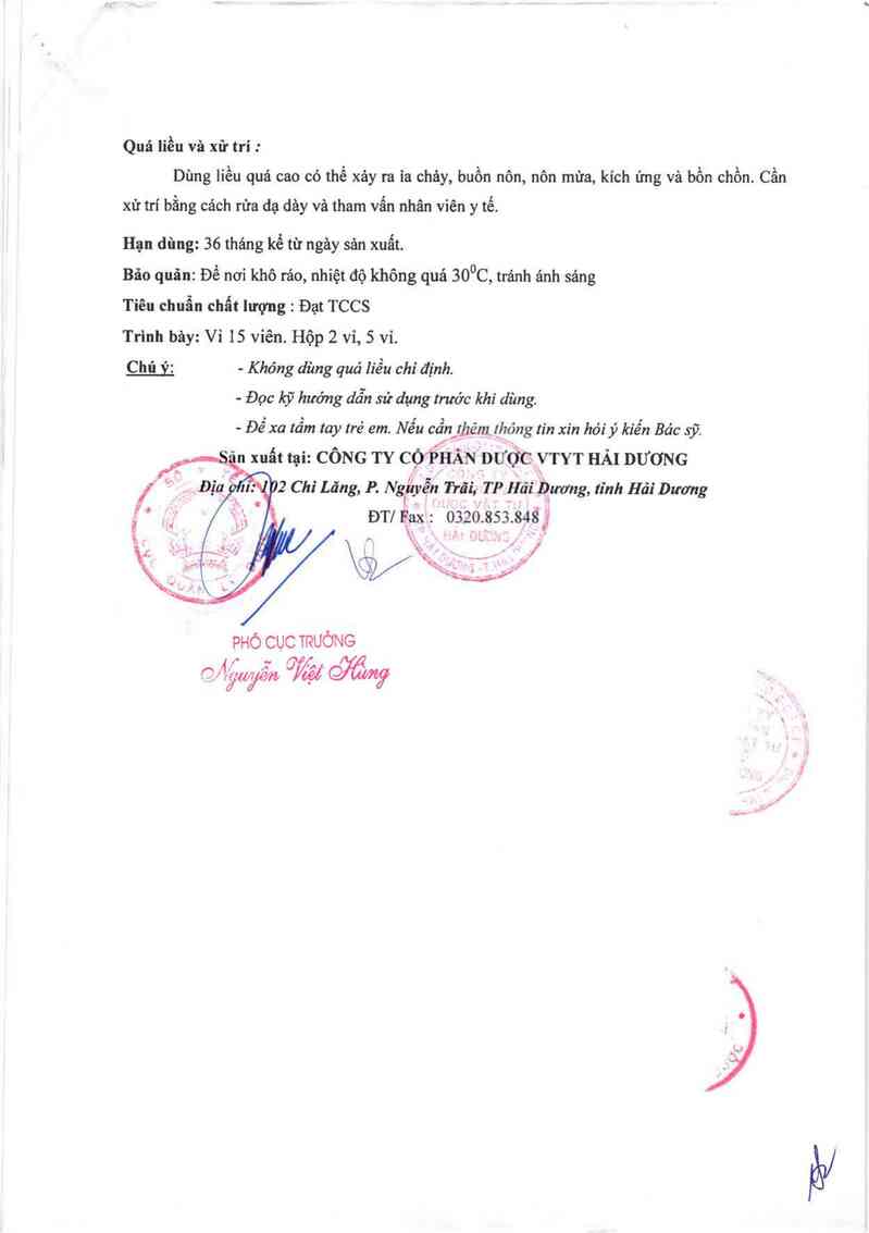 thông tin, cách dùng, giá thuốc Hoạt huyết dưỡng não HĐ - ảnh 3