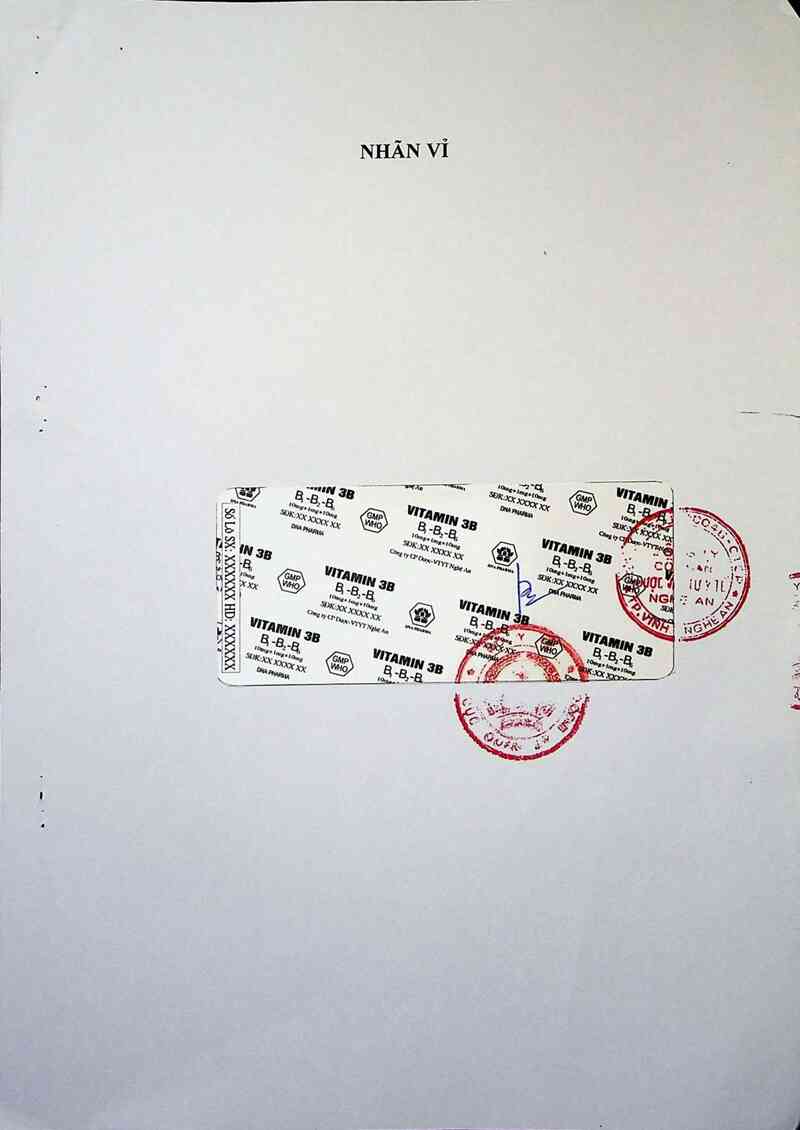thông tin, cách dùng, giá thuốc Vitamin 3B B1-B2-B6 - ảnh 2