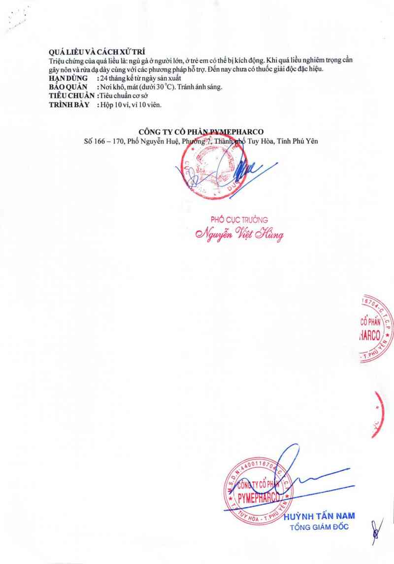 thông tin, cách dùng, giá thuốc Pyme CZ10 - ảnh 3