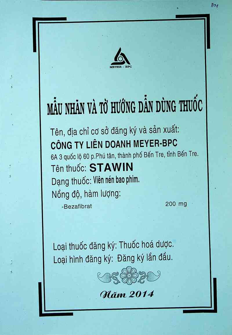 thông tin, cách dùng, giá thuốc Stawin - ảnh 0