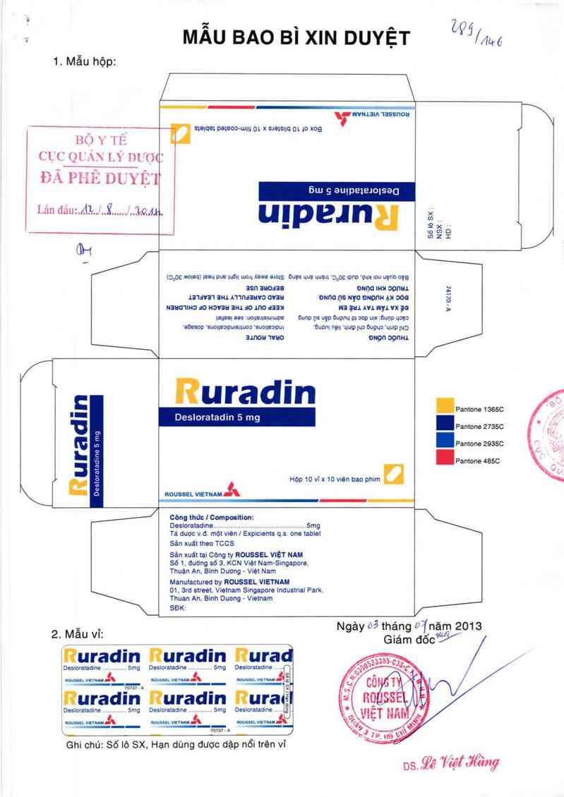thông tin, cách dùng, giá thuốc Ruradin - ảnh 0