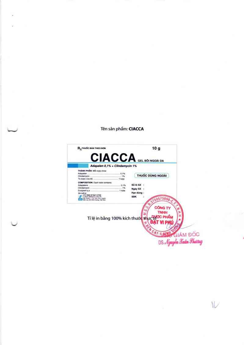 thông tin, cách dùng, giá thuốc CIACCA - ảnh 1