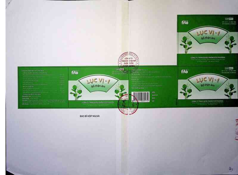thông tin, cách dùng, giá thuốc Lục vị- F - ảnh 3
