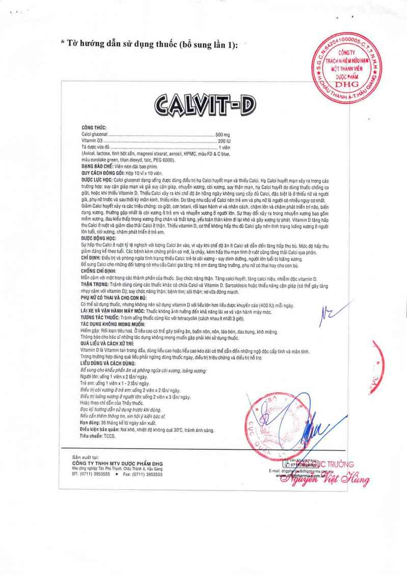thông tin, cách dùng, giá thuốc Calvit - D - ảnh 2