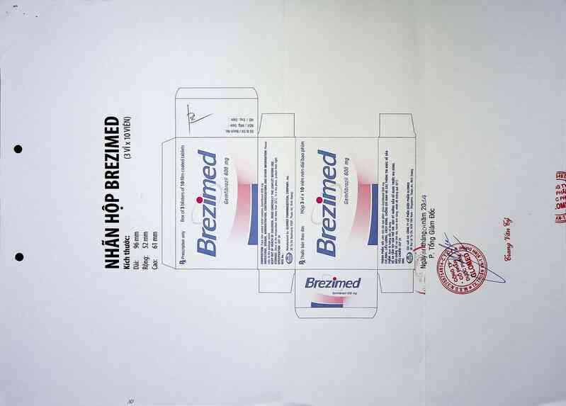 thông tin, cách dùng, giá thuốc Brezimed - ảnh 1